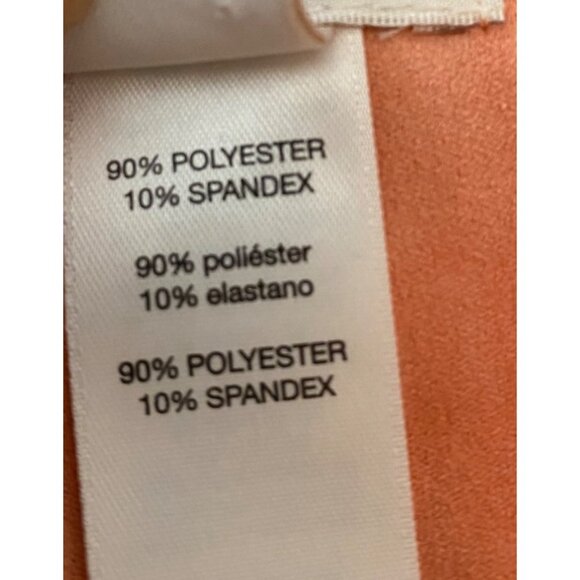 Chicos Peach Asymmetrical Hem Open Cardigan Jacket Chicos Size 1 Small - Picture 6 of 12